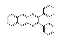 2,3-diphenylbenzo[g]quinoxaline Structure