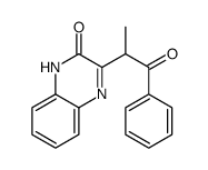 3-(1-oxo-1-phenylpropan-2-yl)-1H-quinoxalin-2-one结构式