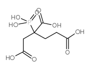 2-膦酸丁烷-1,2,4-三羧酸结构式
