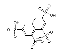 8-nitronaphthalene-1,3,6-trisulfonic acid Structure