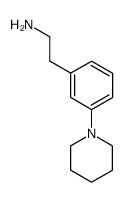 3-piperidin-1-yl-phenethylamine Structure