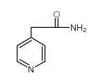4-Pyridineacetamide Structure