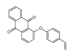 1-(4-ethenylphenoxy)anthracene-9,10-dione Structure