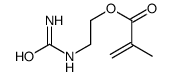 2-(carbamoylamino)ethyl 2-methylprop-2-enoate Structure