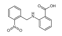 2-N-(2'-nitrophenylmethyl)aminobenzoic acid结构式