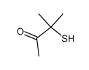 3-mercapto-3-methyl-2-butanone结构式