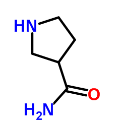 3-吡咯烷甲酰胺结构式