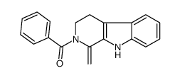 (1-methylidene-4,9-dihydro-3H-pyrido[3,4-b]indol-2-yl)-phenylmethanone Structure