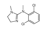 N-(2,6-dichlorophenyl)-N,1-dimethyl-4,5-dihydroimidazol-2-amine Structure