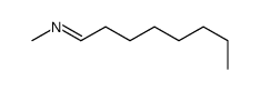 N-methyloctan-1-imine Structure