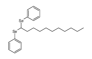 1,1-bis-phenylselanyl-undecane结构式