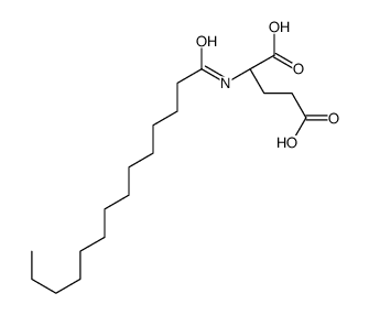 L-Glutamic acid,N-(1-oxotetradecyl)-(9CI) structure