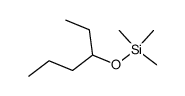 (hexan-3-yloxy)trimethylsilane结构式
