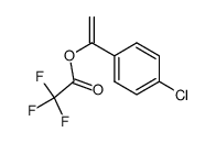 4-chloroacetophenone enol trifluoroacetate Structure