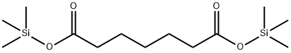 Heptanedioic acid bis(trimethylsilyl) ester结构式