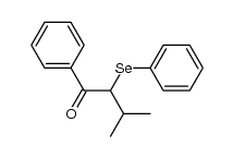 3-Methyl-1-phenyl-2-phenylseleno-1-butanon结构式