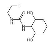 1-(2-chloroethyl)-3-(2,6-dihydroxycyclohexyl)urea结构式