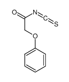 2-phenoxyacetyl isothiocyanate Structure