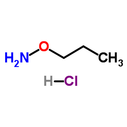 1-(Aminooxy)propane hydrochloride (1:1) Structure