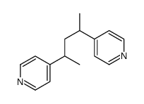 4-(4-pyridin-4-ylpentan-2-yl)pyridine Structure