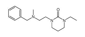1-[2-(benzyl-methyl-amino)-ethyl]-3-ethyl-tetrahydro-pyrimidin-2-one Structure