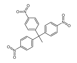 1-[1,1-bis(4-nitrophenyl)ethyl]-4-nitrobenzene结构式