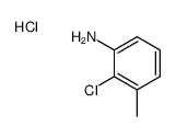 2-chloro-3-methylaniline,hydrochloride结构式