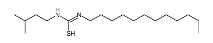 1-dodecyl-3-(3-methylbutyl)thiourea结构式