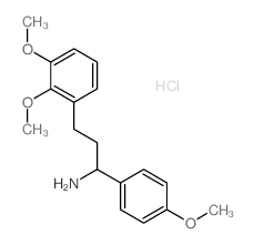Benzenepropanamine,2,3-dimethoxy-a-(4-methoxyphenyl)-,hydrochloride (1:1) picture