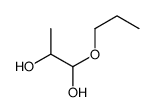 1-propoxypropane-1,2-diol结构式