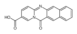 12-oxo-12H-benzo[g]pyrido[2,1-b]quinazoline-2-carboxylic acid Structure