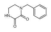 1-Benzyl-2,3-piperazinedione structure