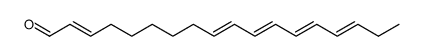 (all-E)-octadeca-2,9,11,13,15-pentaenal结构式