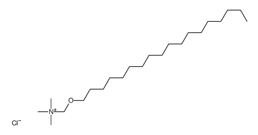 trimethyl(octadecoxymethyl)azanium,chloride Structure