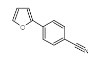 4-呋喃-2-苯甲腈结构式