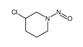 3-chloronitrosopiperidine Structure