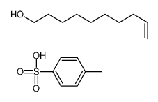 dec-9-en-1-ol,4-methylbenzenesulfonic acid结构式