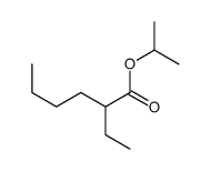 isopropyl 2-ethylhexanoate structure