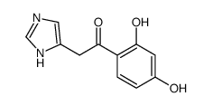 1-(2,4-dihydroxyphenyl)-2-(1H-imidazol-5-yl)ethanone Structure