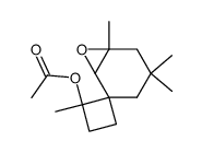 2',4,4,6-Tetramethylspiro[7-oxabicyclo[4.1.0]heptane-2,1'-cyclobutan]-2'-ol acetate picture