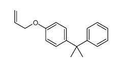 1-(allyloxy)-4-(1-methyl-1-phenylethyl)benzene结构式