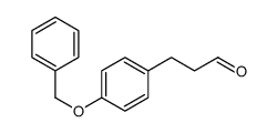 3-(4-(BENZYLOXY)PHENYL)PROPANAL Structure