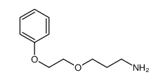 3-(2-苯氧基)乙氧基丙胺结构式
