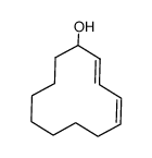 5-Hydroxy-cyclododecadien-1,3结构式
