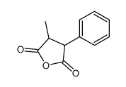 2-methyl-3-phenyl-succinic acid-anhydride Structure