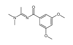 N-(1-dimethylamino-ethylidene)-3,5-dimethoxy-benzamide Structure