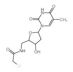 Thymidine,5'-[(chloroacetyl)amino]-5'-deoxy- (9CI) picture