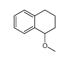 1,2,3,4-tetrahydro-1-methoxynaphthalene Structure