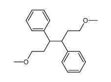 meso-1,6-dimethoxy-3,4-diphenylhexane结构式