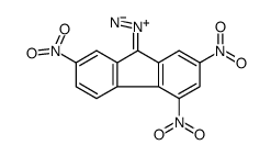 9-diazo-2,4,7-trinitrofluorene Structure